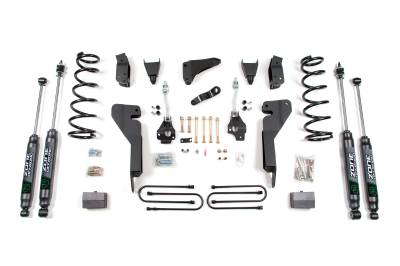 Zone Offroad - Zone Offroad 4" Suspension Lift Kit Zone Shocks for RAM 2500 4WD Gas ZOND133N