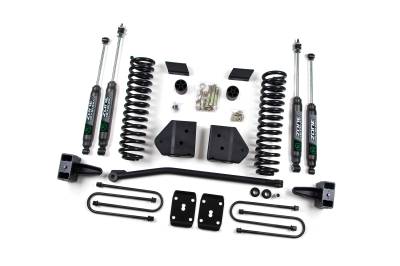 Zone Offroad - Zone Offroad 4" Suspension Lift Kit Zone Shocks F250/F350 SD 4WD Diesel ZONF17N