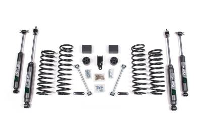 Zone Offroad - Zone Offroad 3" Suspension Lift Kit Zone Nitro Shocks for Jeep JK 2DR ZONJ35N