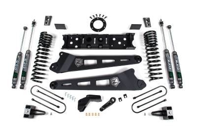 Zone Offroad - Zone Offroad ZOND80F 4.5" Lift Kit FOX Shocks for 19-24 RAM 3500 4WD Diesel