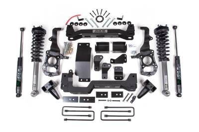 Zone Offroad - Zone Offroad 6" Suspension Lift Kit Zone Nitro Shocks Ford F150 4WD ZONF98N