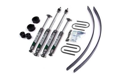 Zone Offroad - Zone Offroad 2" Suspension Lift Kit w/o Shocks for 84-01 Jeep Cherokee XJ ZONJ5
