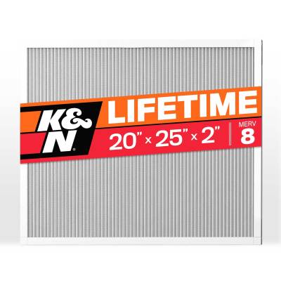K&N - K&N HVC-8-22025 HVAC Filter 20 x 25 x 2 MERV 8