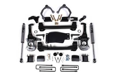 Zone Offroad - Zone Offroad ZONC67N 4" Lift Kit w/Nitro Shocks 19-24 Silverado/Sierra 1500