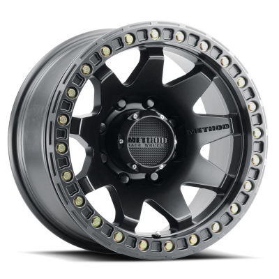 Method Race Wheels - Method Race Wheels MR108 17x9 8x6.5 -44mm Matte Black MR10879080544B