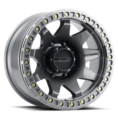 Method Race Wheels - Method Race Wheels MR108 17x9 8x6.5 -44mm Gloss Titanium MR10879080844B