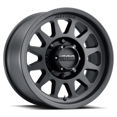 Method Race Wheels - Method Race Wheels MR704 Bead Grip 17x9 8x170 18mm Matte Black MR70479087518H