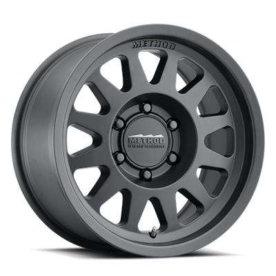 Method Race Wheels - Method Race Wheels MR704 Bead Grip 17x8.5 5x5.5 0mm Matte Black MR70478555500