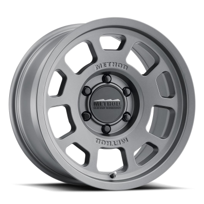 Method Race Wheels - Method Race Wheels MR705 Bead Grip 17x8.5 5x5.0 0mm Titanium MR70578550800