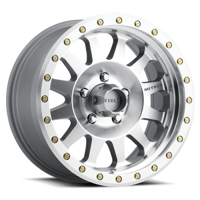 Method Race Wheels - Method Race Wheels MR304 Double Standard 17x8.5 5x5.0 0mm Silver MR30478550300