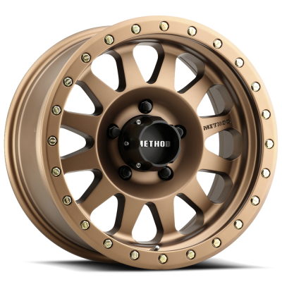 Method Race Wheels - Method Race Wheels MR304 Double Standard 15x8 5x4.5 -24mm Bronze MR30458012924N