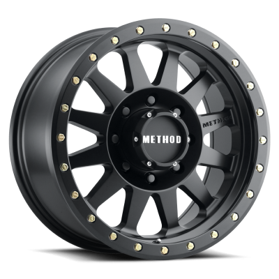 Method Race Wheels - Method Race Wheels MR304 Double Standard 17x8.5 8x6.5 0mm Black MR30478580500