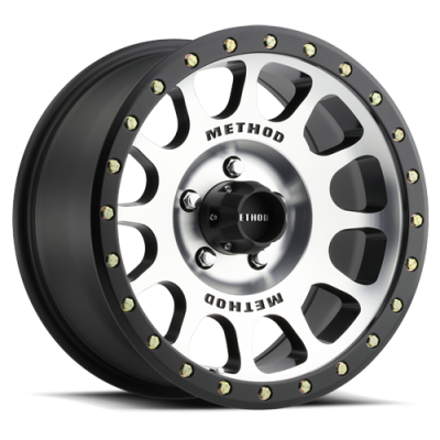 Method Race Wheels - Method Race Wheels MR30568012300 MR305 NV 16x8 5x4.5 0mm Machined/Matte Black