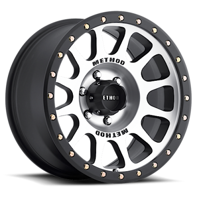 Method Race Wheels - Method Race Wheels MR305 NV 17x8.5 6x5.5 0mm Machined/Matte Black MR30578560300