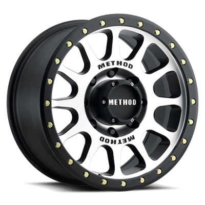 Method Race Wheels - Method Race Wheels MR305 NV 17x8.5 8x6.5 0mm Machined/Matte Black MR30578580300