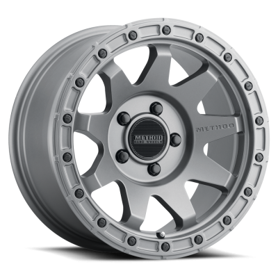 Method Race Wheels - Method Race Wheels MR317 17x8.5 5x5.0 0mm Titanium MR31778550800