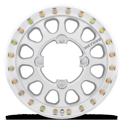 Method Race Wheels - Method Race Wheels MR401 Beadlock 15x5 4x136 43mm Machined MR40155047346B2