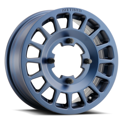 Method Race Wheels - Method Race Wheels MR407 Bead Grip 15x6 4x156 51mm Bahia Blue MR40756046651