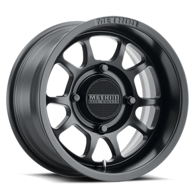 Method Race Wheels - Method Race Wheels MR409 Bead Grip 15x10 4x136 0mm Matte Black MR40951047555