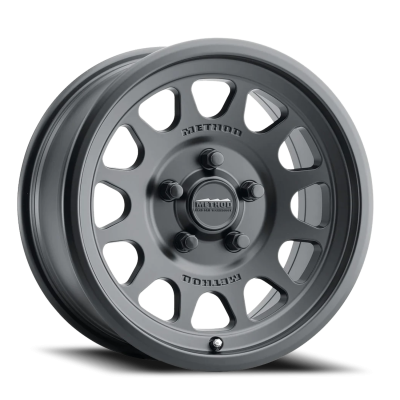 Method Race Wheels - Method Race Wheels MR414 Bead Grip 15x7 5x4.5 38mm Matte Black MR41457012552