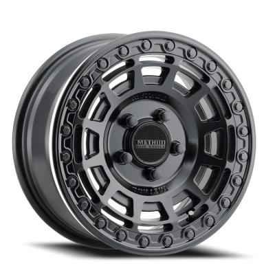 Method Race Wheels - Method Race Wheels MR415 Beadlock 15x7 5x4.5 38mm Matte Black MR415570121052B