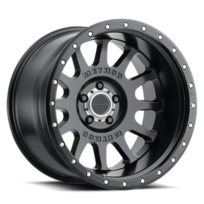 Method Race Wheels - Method Race Wheels MR605 NV 20x10 5x5.0 -24mm Matte Black MR60521050524N