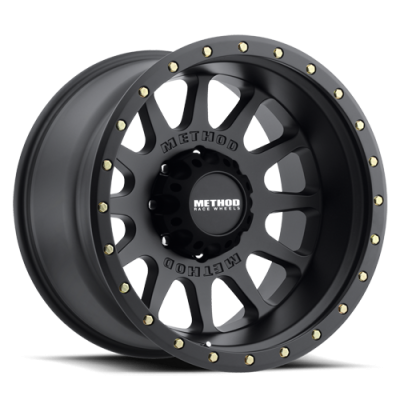 Method Race Wheels - Method Race Wheels MR605 NV 20x10 8x170 -24mm Matte Black MR60521087524N
