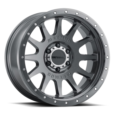 Method Race Wheels - Method Race Wheels MR605 NV 20x10 8x170 -24mm Gloss Titanium MR60521087824N