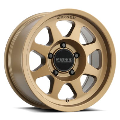 Method Race Wheels - Method Race Wheels MR701 Bead Grip 17x7.5 5x4.25 30mm Bronze MR70177549930