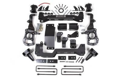 Zone Offroad - Zone Offroad ZONF103 6" Lift w/5"Rear Block Spacer for 21-24 Ford F150 w/CCD 4WD