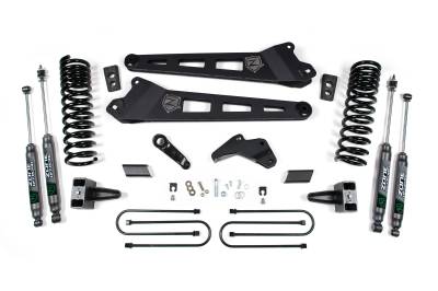 Zone Offroad - Zone Offroad ZOND67F 5.5" FR/RR FOX Radius Arm Lift Kit for 13-18 RAM 3500 Gas