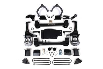 Zone Offroad - Zone Offroad ZONC81 6" Lift Kit w/ARC 5" Rear 25+ Silverado/Sierra 1500 4WD