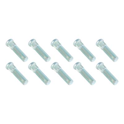 CURT - CURT 2025027416 Axle Wheel Stud 0.545" Knurl 1/2"-20 Thread 2" Shoulder 10Pc