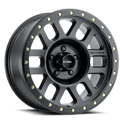 Method Race Wheels - Method Race Wheels MR309 Grid 17x8.5 5x5.0 0mm Matte Black MR30978550500