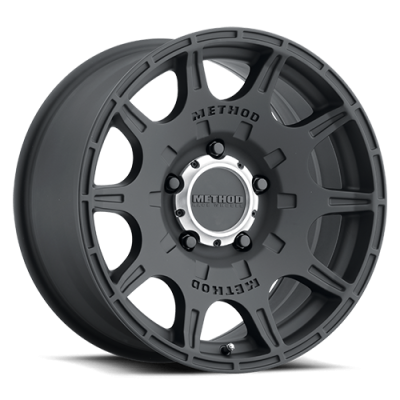 Method Race Wheels - Method Race Wheels MR308 Roost 17x8.5 5x5.0 0mm Matte Black MR30878550500