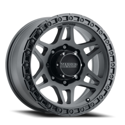 Method Race Wheels - Method Race Wheels MR312 17x8.5 8x170 0mm Matte Black/Black MR312785871000