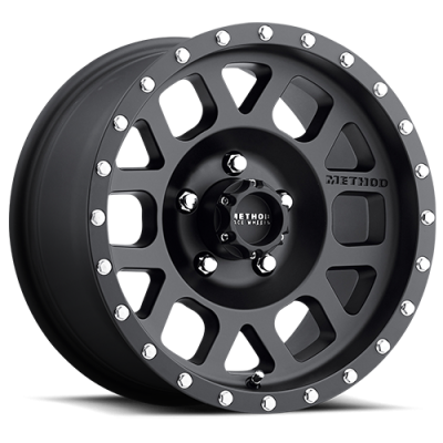 Method Race Wheels - Method Race Wheels MR306 Mesh 17x8.5 5x4.5 0mm Matte Black MR30678512500