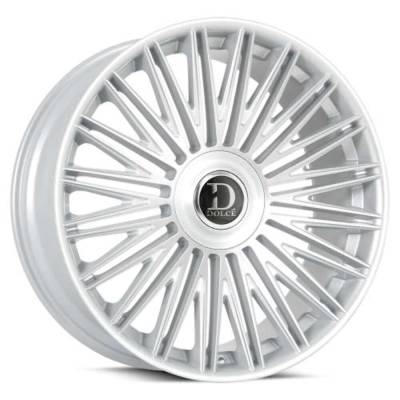 Dolce - Dolce Wheels DC09 Vulto 24x10 6x5.5/135 25mm Sliver/Brushed VULTO-241036GSBF25