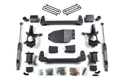 Zone Offroad - Zone Offroad ZONC89F 6.5" FR/4" RR FOX Lift Kit for 07-13 Silverado/Sierra 1500