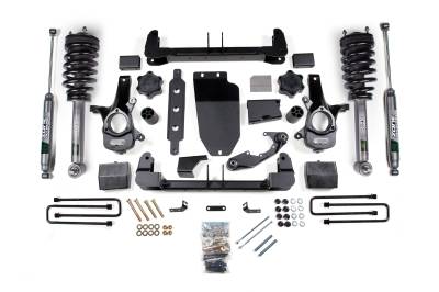 Zone Offroad - Zone Offroad ZONC60F 6.5" Lift Kit Alum Arms w/FOX Shocks 14-18 Silverado 1500