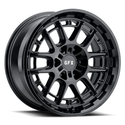 Voxx - Voxx G-FX TR34 18x8 5x4.25/4.5 35mm Gloss Black T34 880-5008-35 GB