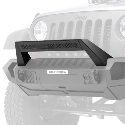 Go Rhino - Go Rhino 25102T BRJ40 Trailline 20 Light Bar Mount for 07-18 Jeep Wrangler JK