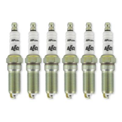 ACCEL - ACCEL 578C1-6 Spark Plug for Ford/Lincoln 3.5L V6 Engines 6Pc
