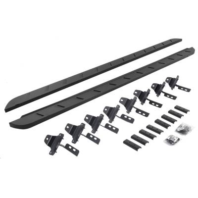 Go Rhino - Go Rhino 63451687SPC RB10 Slim Line Running Boards w/Mounting Brackets Kit