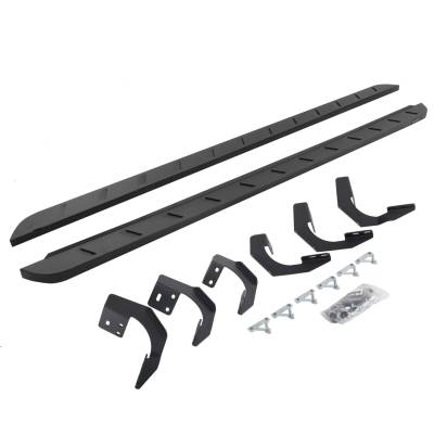 Go Rhino - Go Rhino 63430687SPC RB10 Slim Boards w/Mount Kit for 19-22 RAM 1500 Crew Cab
