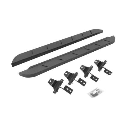 Go Rhino - Go Rhino 63492748ST RB10 Slim Line Running Boards w/Mounting Brackets Kit