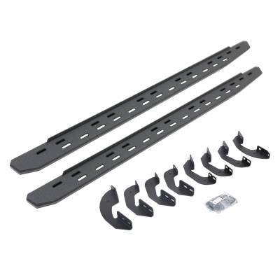 Go Rhino - Go Rhino 69641580ST RB30 Slim Line Running Boards w/Brackets 07-21 Tundra DBL
