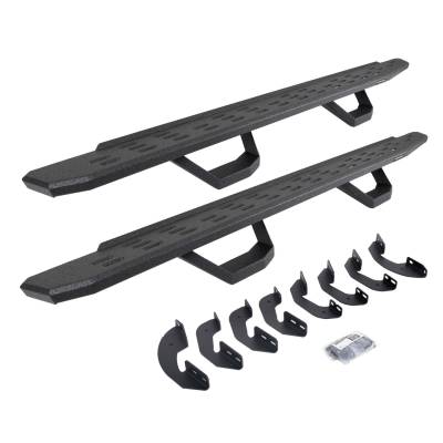 Go Rhino - Go Rhino 6964158020T RB30 Running Boards w/Brackets for 07-21 Tundra DBL-Cab