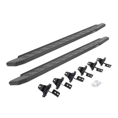 Go Rhino - Go Rhino 69650673Pc RB30 Running Boards w/Brackets for 18-26 Wrangler JL 4DR