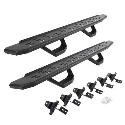 Go Rhino - Go Rhino 6965067320Pc Running Boards w/Brackets for 18-26 Jeep Wrangler JL 4DR